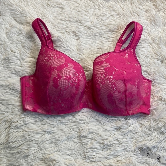Cacique Lightly Lined Lace Balconette Bra 38DD - Picture 1 of 10